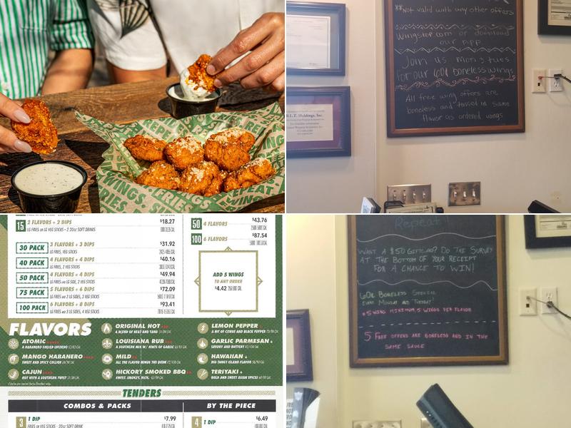 Wingstop Menu