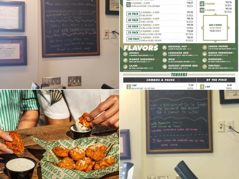 Wingstop Menu