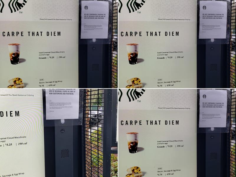 Starbucks Menu