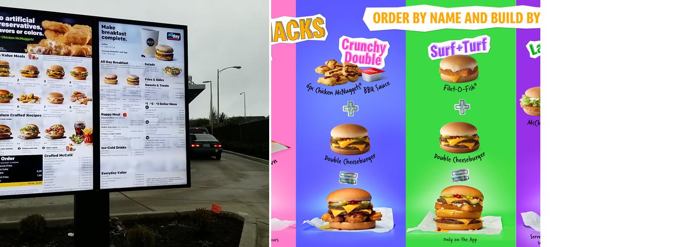 McDonald's Menu