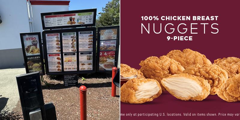 Arby's Menu