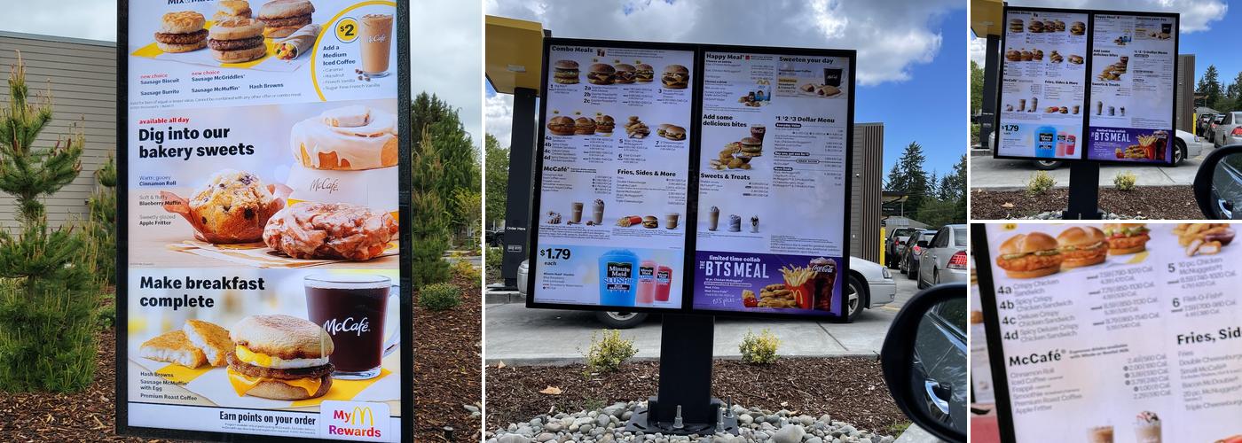 McDonald's Menu