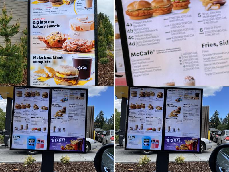 McDonald's Menu
