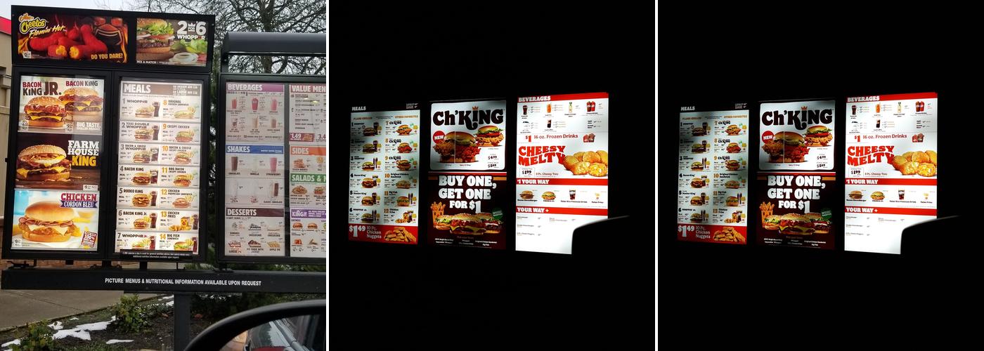 Burger King Menu