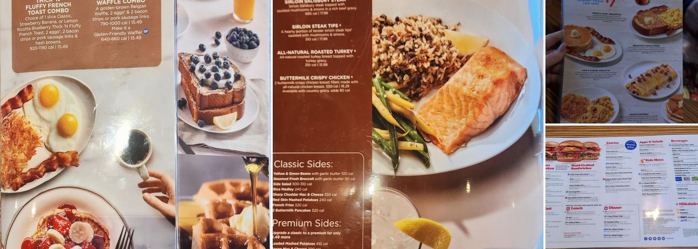 IHOP Menu