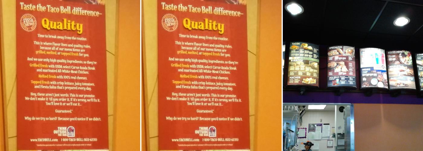 Taco Bell Menu