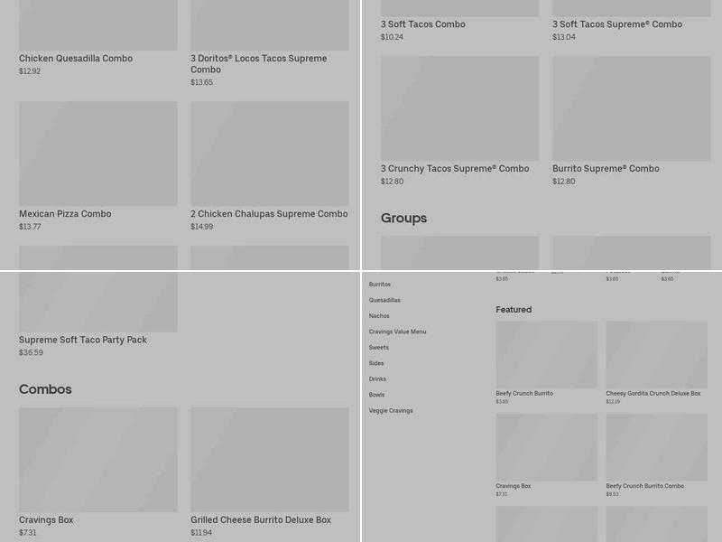 Taco Bell Menu