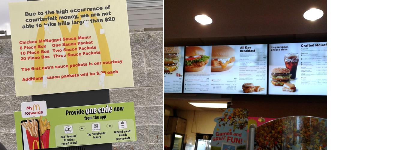 McDonald's Menu