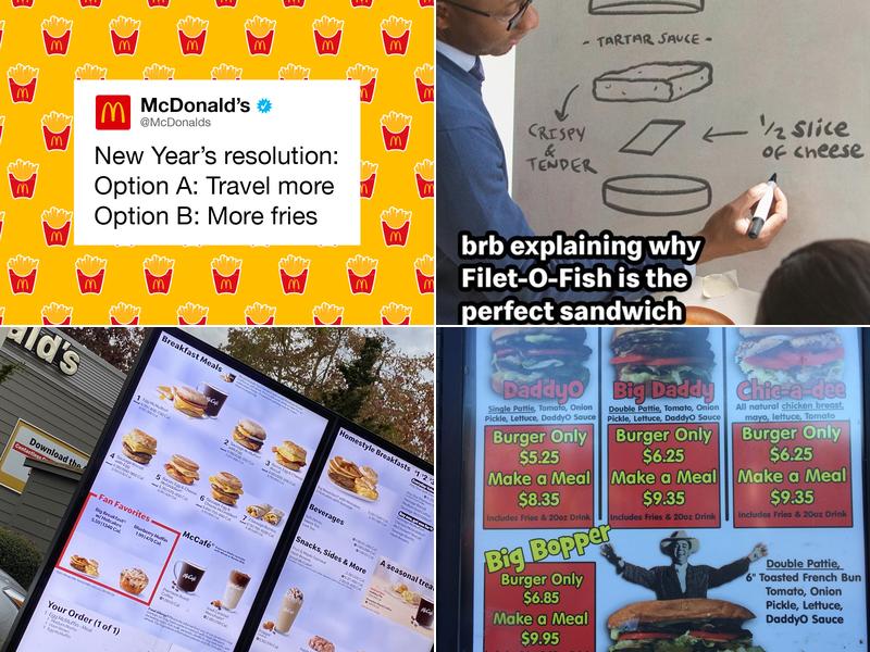 McDonald's Menu