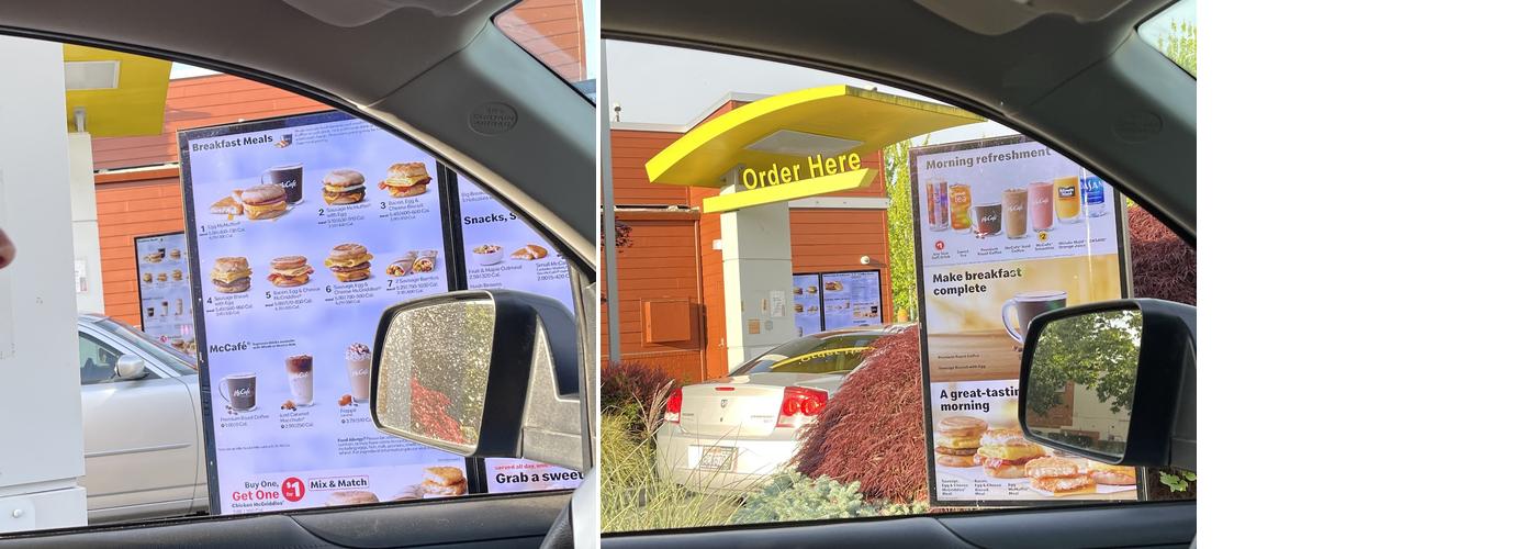 McDonald's Menu