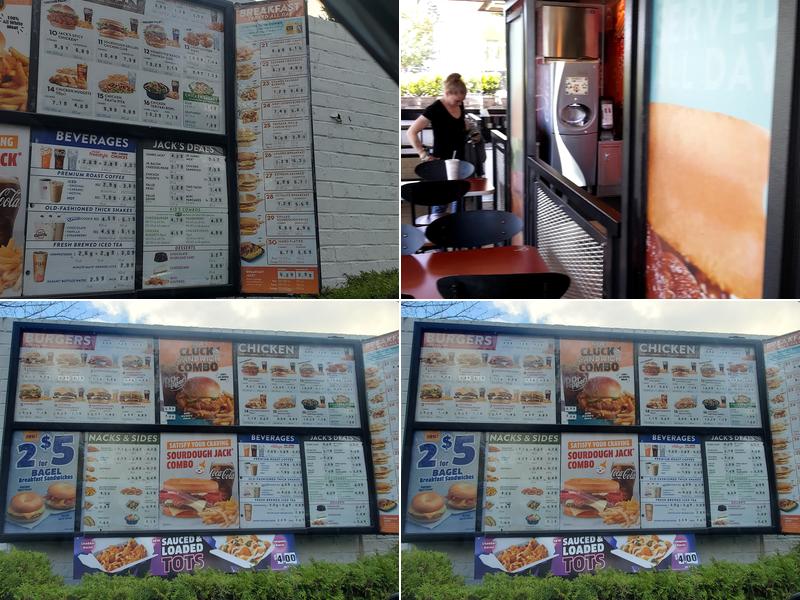 Jack in the Box Menu