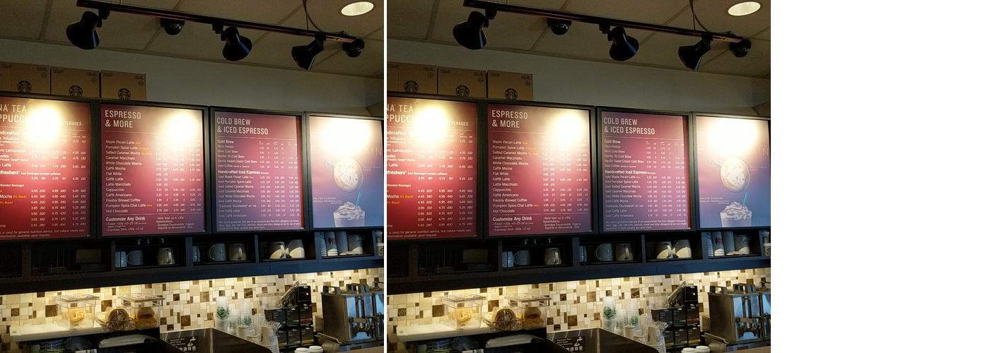 Starbucks Menu