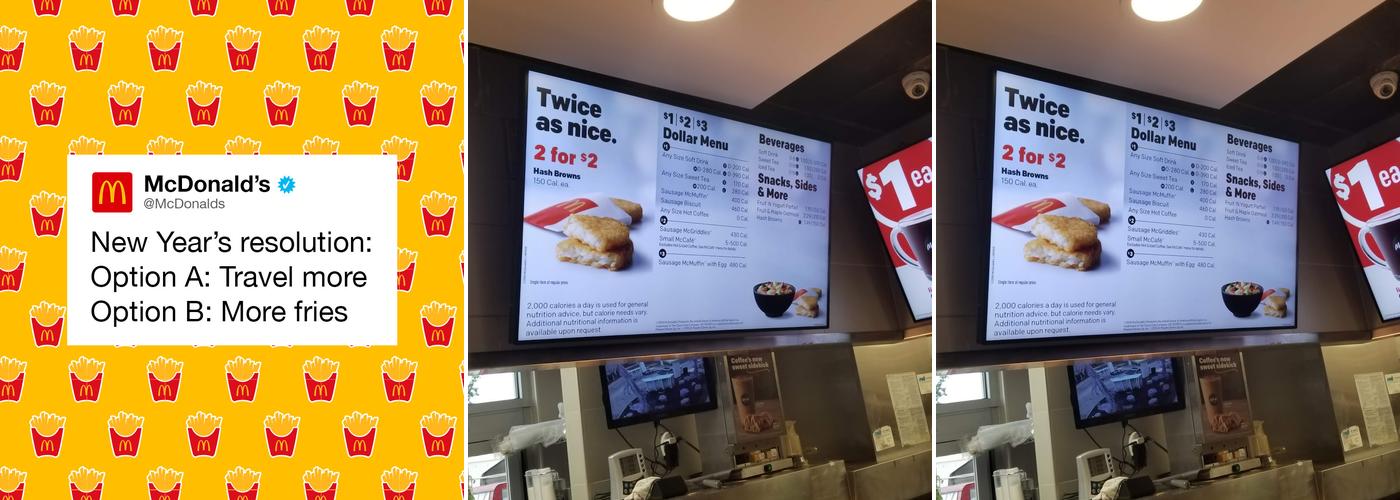 McDonald's Menu