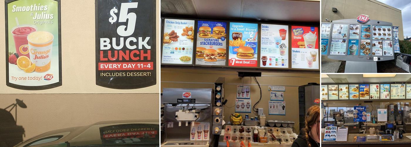 Dairy Queen Grill & Chill Menu