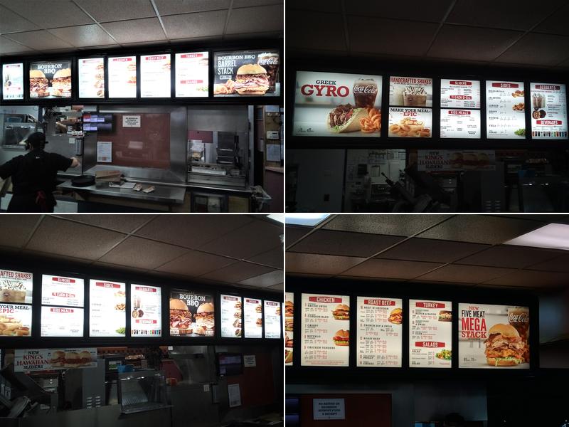 Arby's Menu