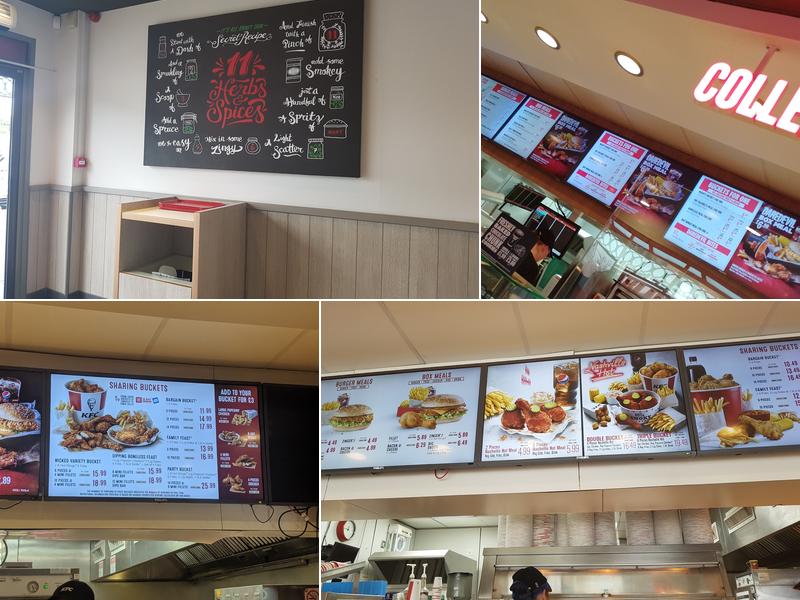 KFC Menu