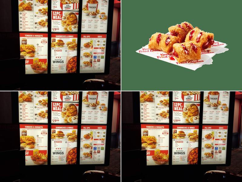 KFC Menu