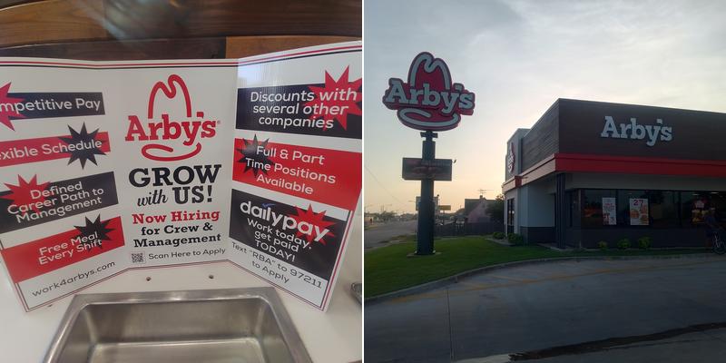 Arby's Menu