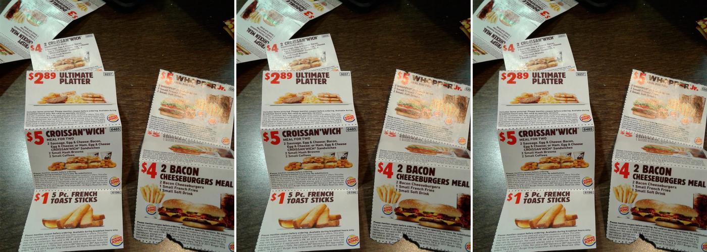 Burger King Menu
