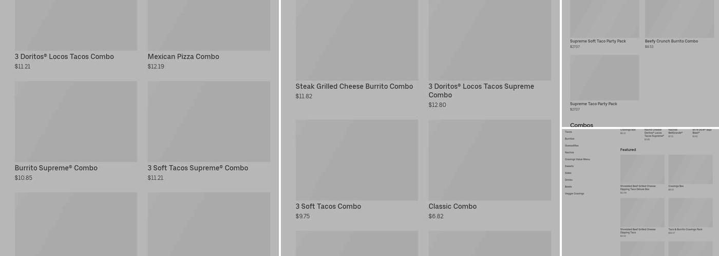 Taco Bell Menu