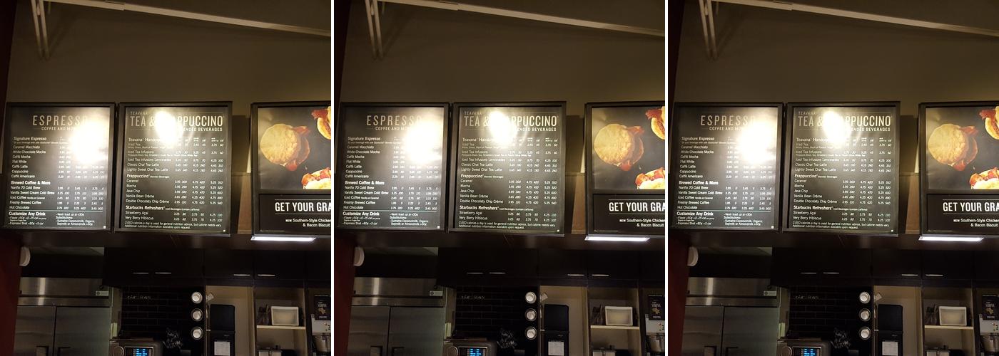 Starbucks Menu