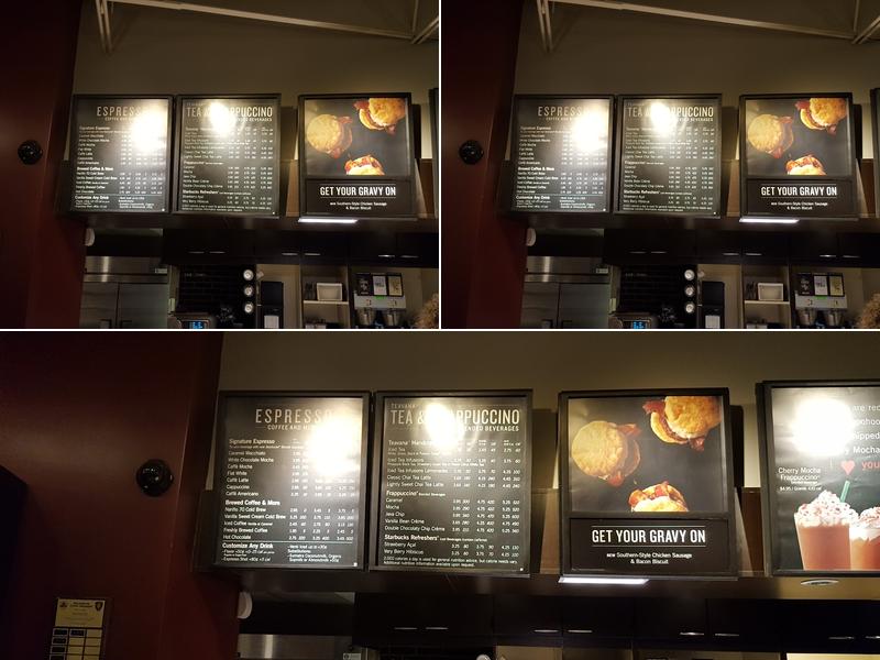 Starbucks Menu