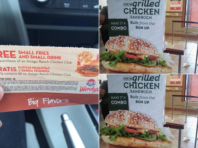 Wendy's Menu