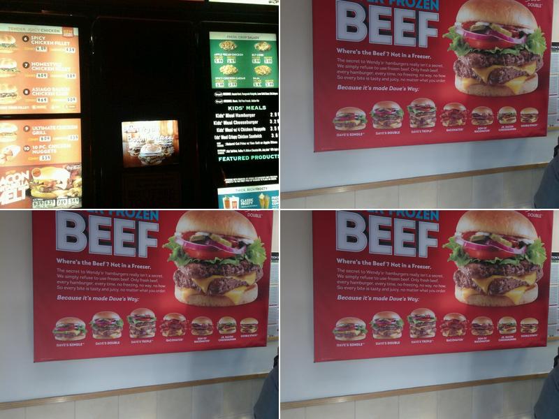 Wendy's Menu