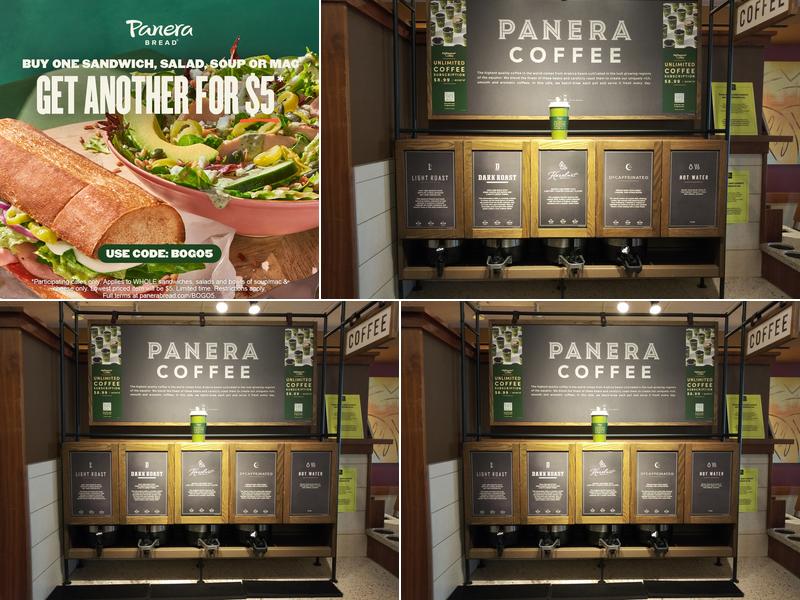 Panera Bread Menu