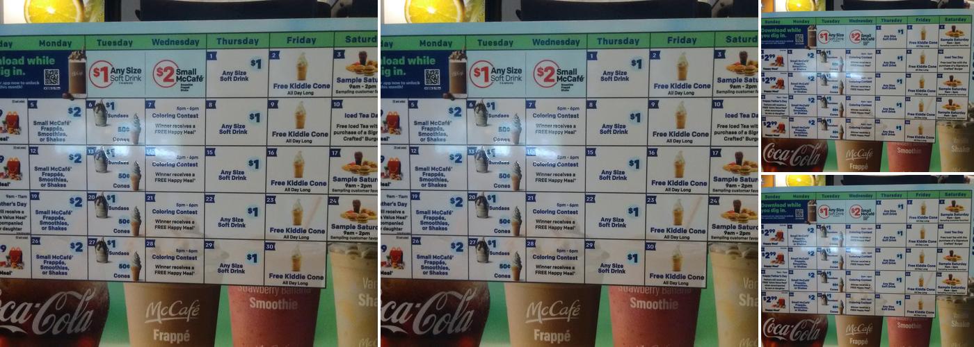 McDonald's Menu