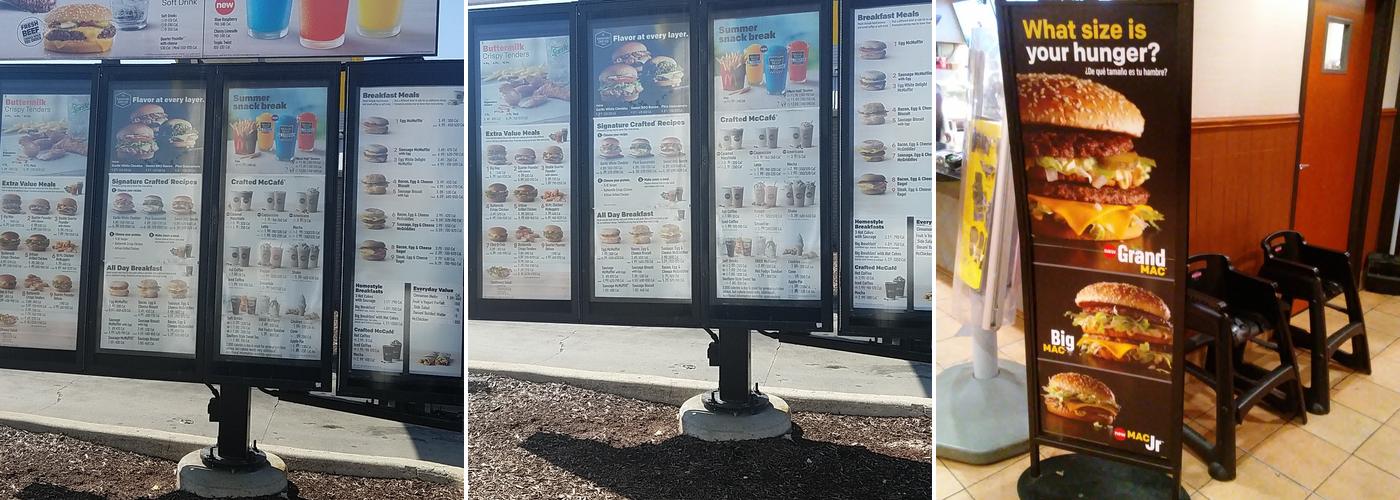 McDonald's Menu