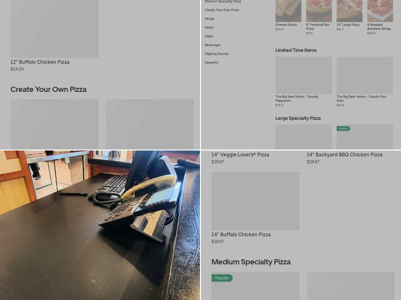 Pizza Hut Menu