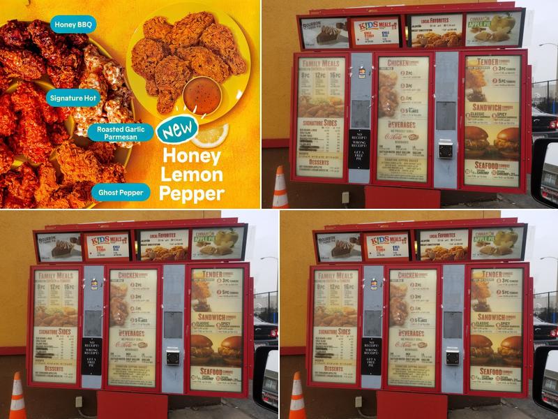 Popeyes Louisiana Kitchen Menu