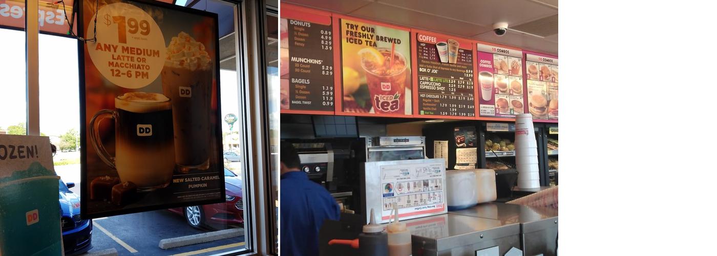 Dunkin' Menu
