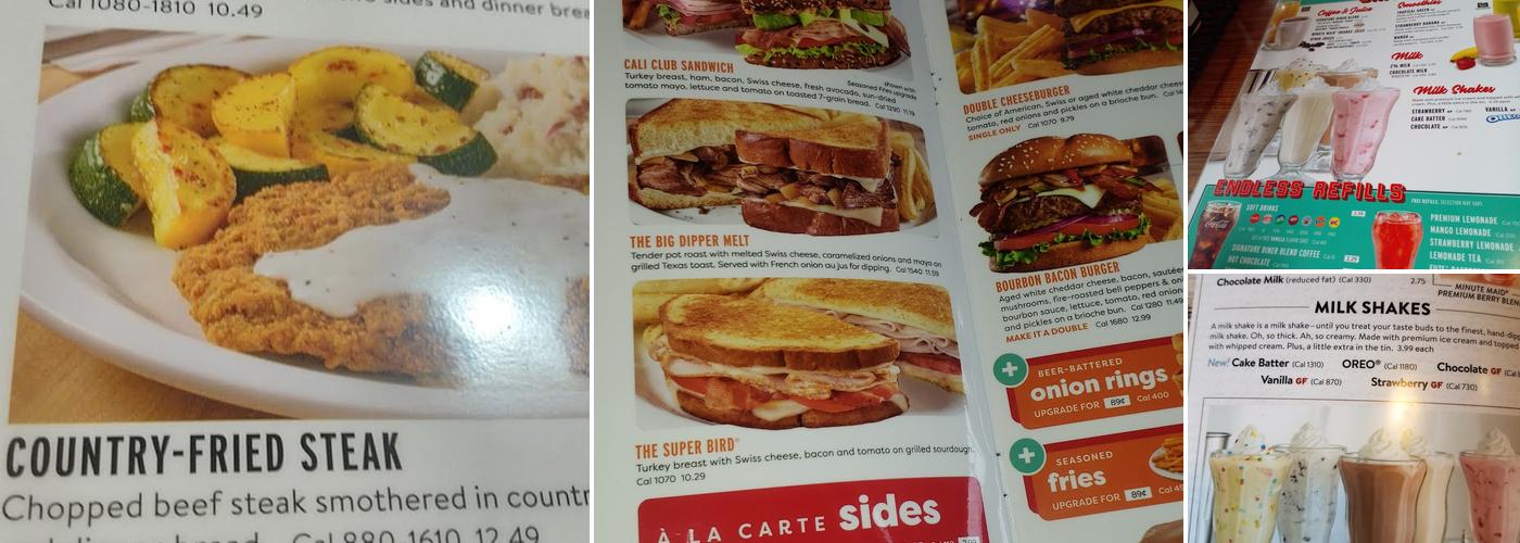 Denny's Menu