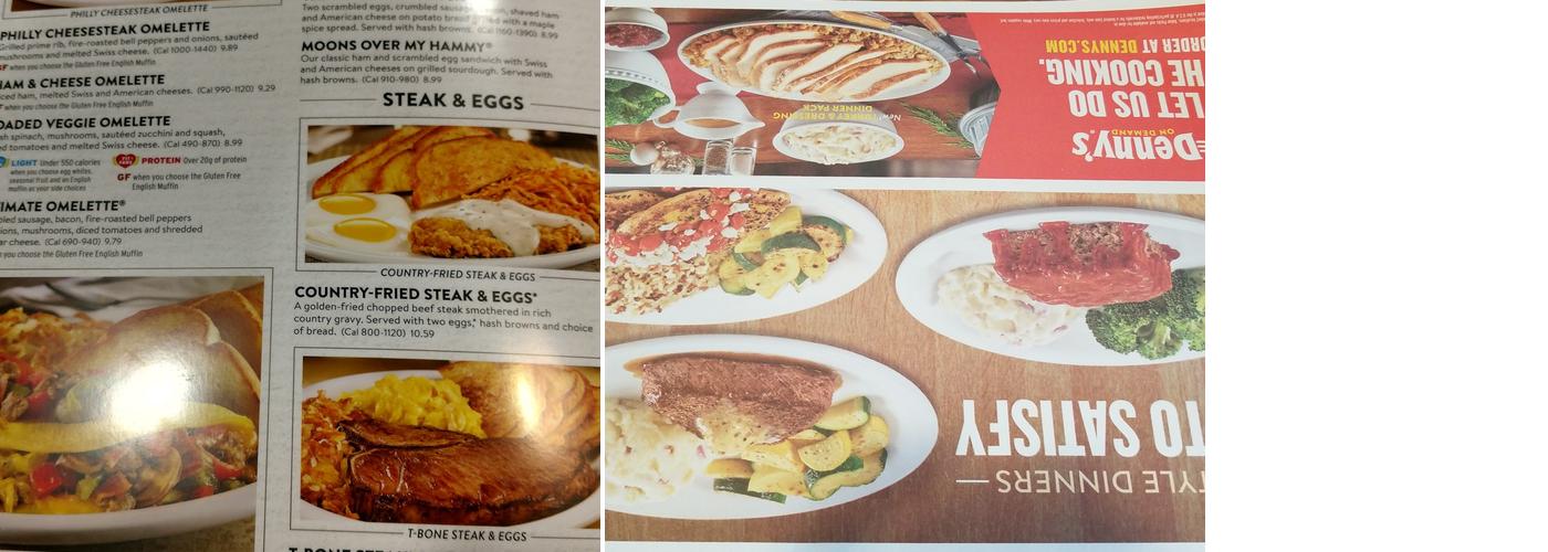 Denny's Menu