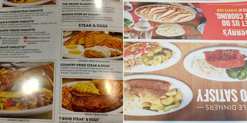 Denny's Menu