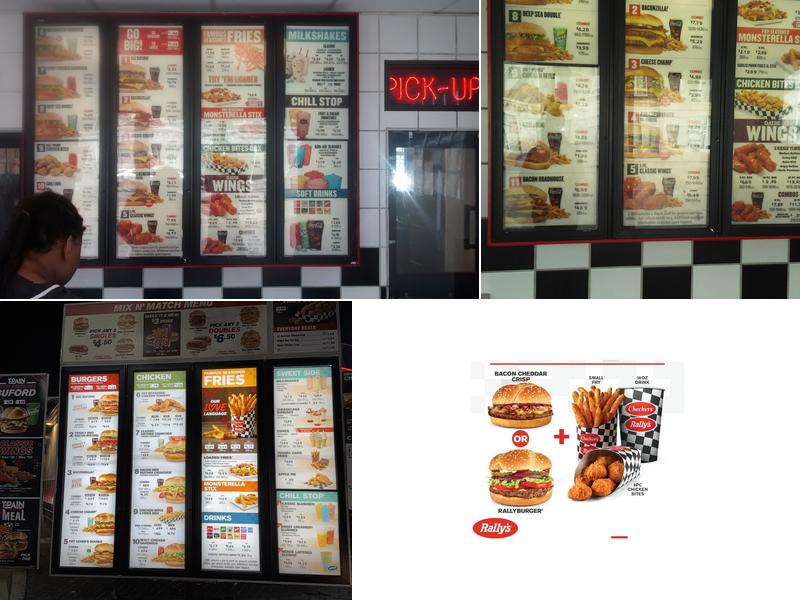 Checkers Menu