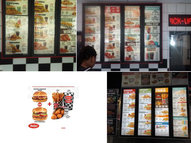 Checkers Menu