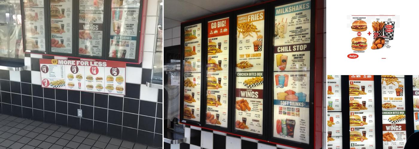 Checkers Menu