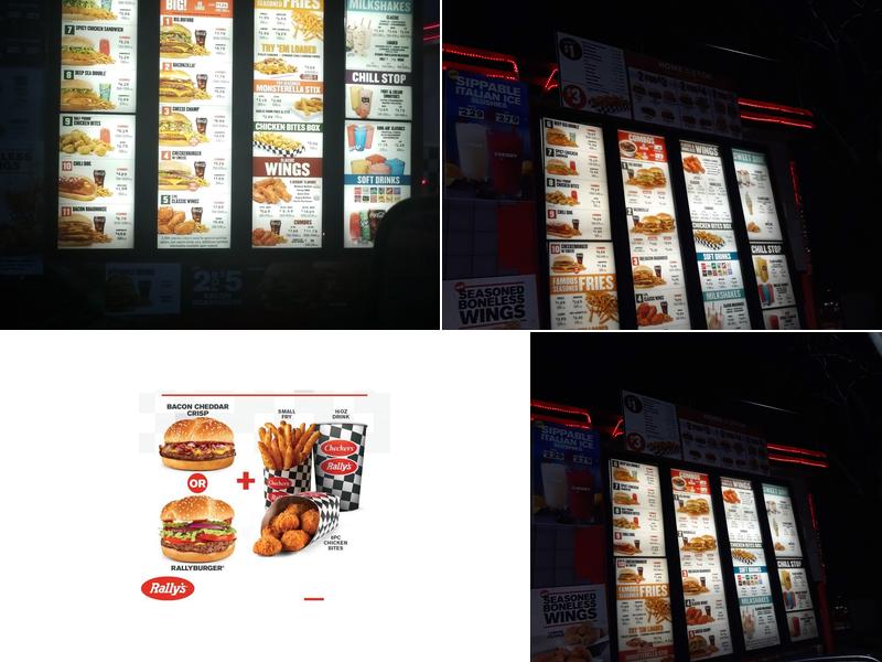 Checkers Menu