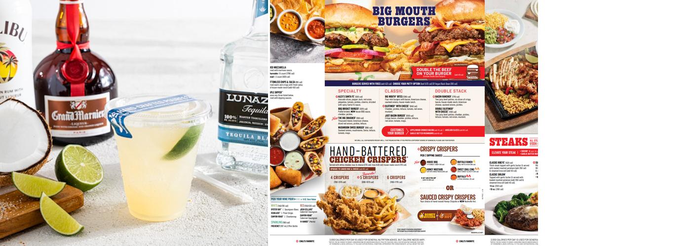 Chili's Grill & Bar Menu
