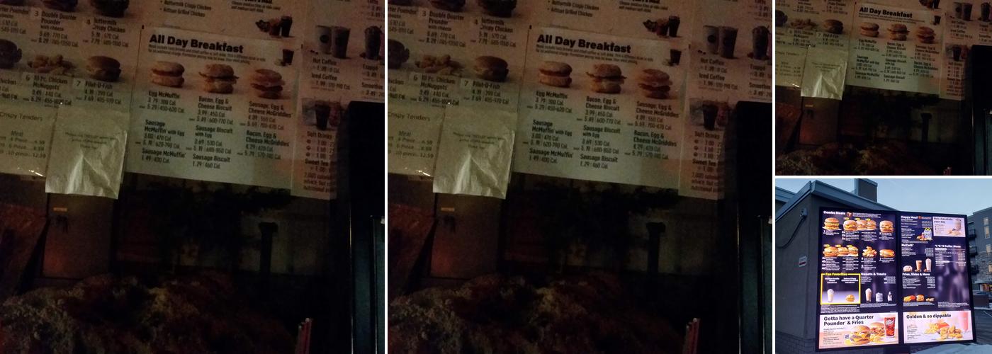 Bucciferro Family McDonald's Menu