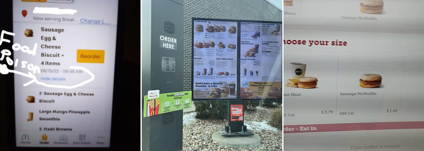 McDonald's Menu