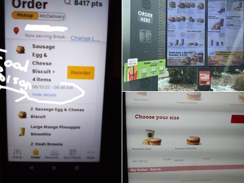 McDonald's Menu