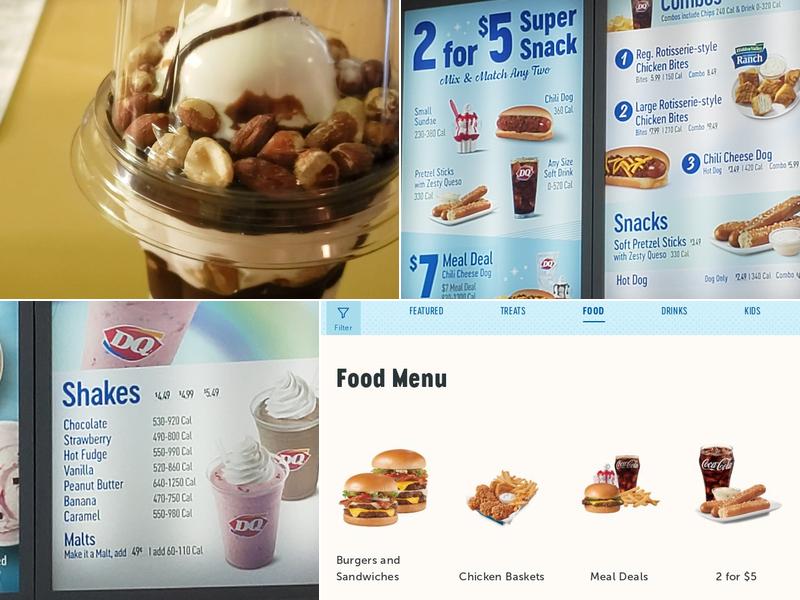 Dairy Queen (Treat) Menu