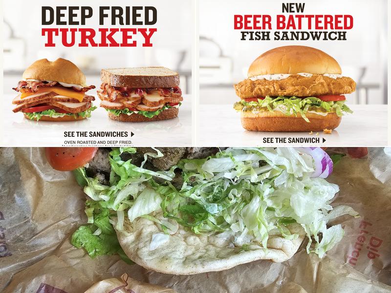 Arby's Menu