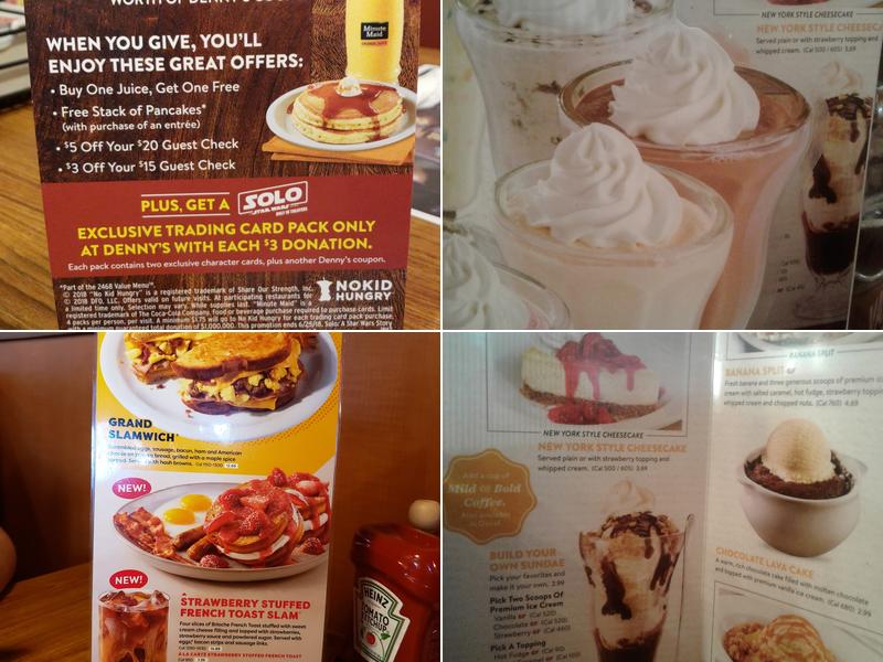 Denny's Menu
