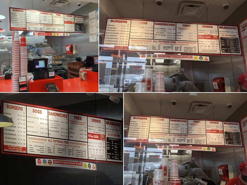 Five Guys Menu