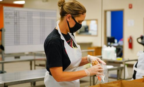 Lady of Fatima Church Food Bank Chinle